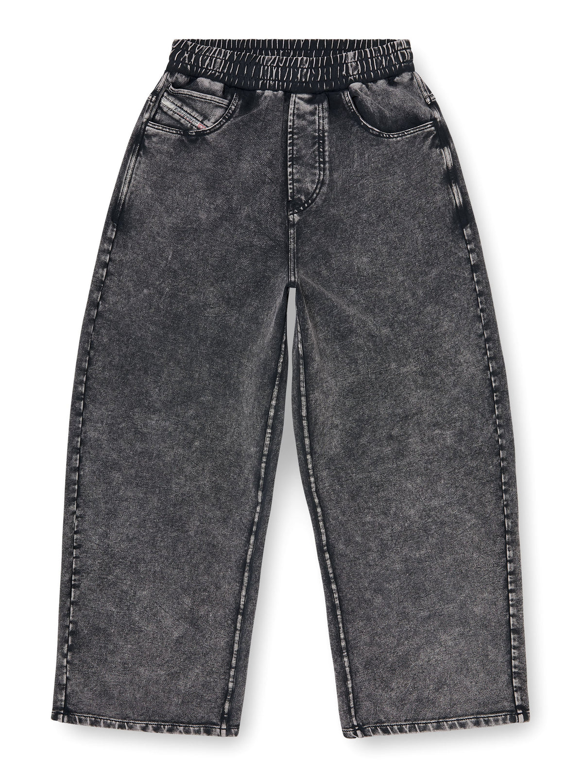 Pantaloni da tuta effetto denim