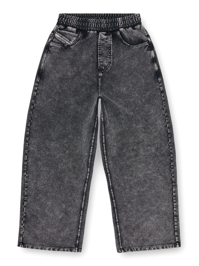 Pantaloni da tuta effetto denim