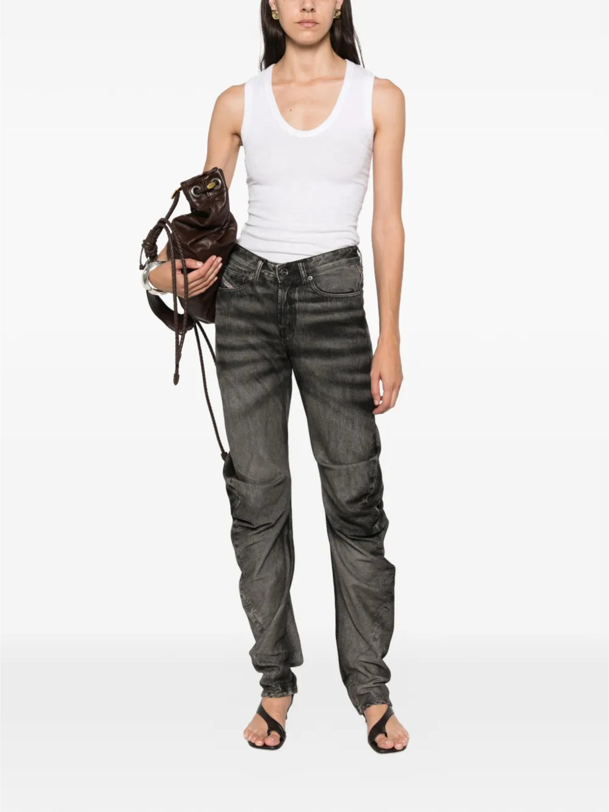 D-Twisty-fsj l.32 pantaloni