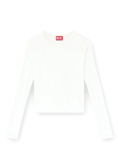 T-shirt a manica lunga in jersey a doppio strato