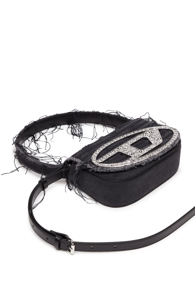 1DR-Iconica borsa a spalla in tela e pelle