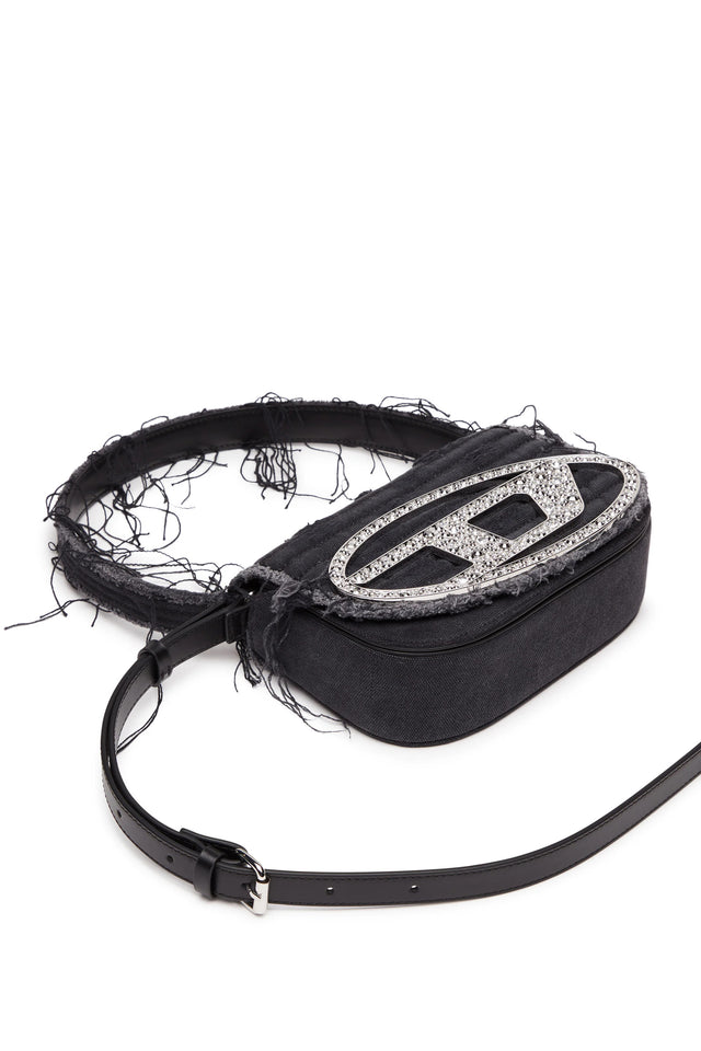 1DR-Iconic shoulder bag in canvas and leather