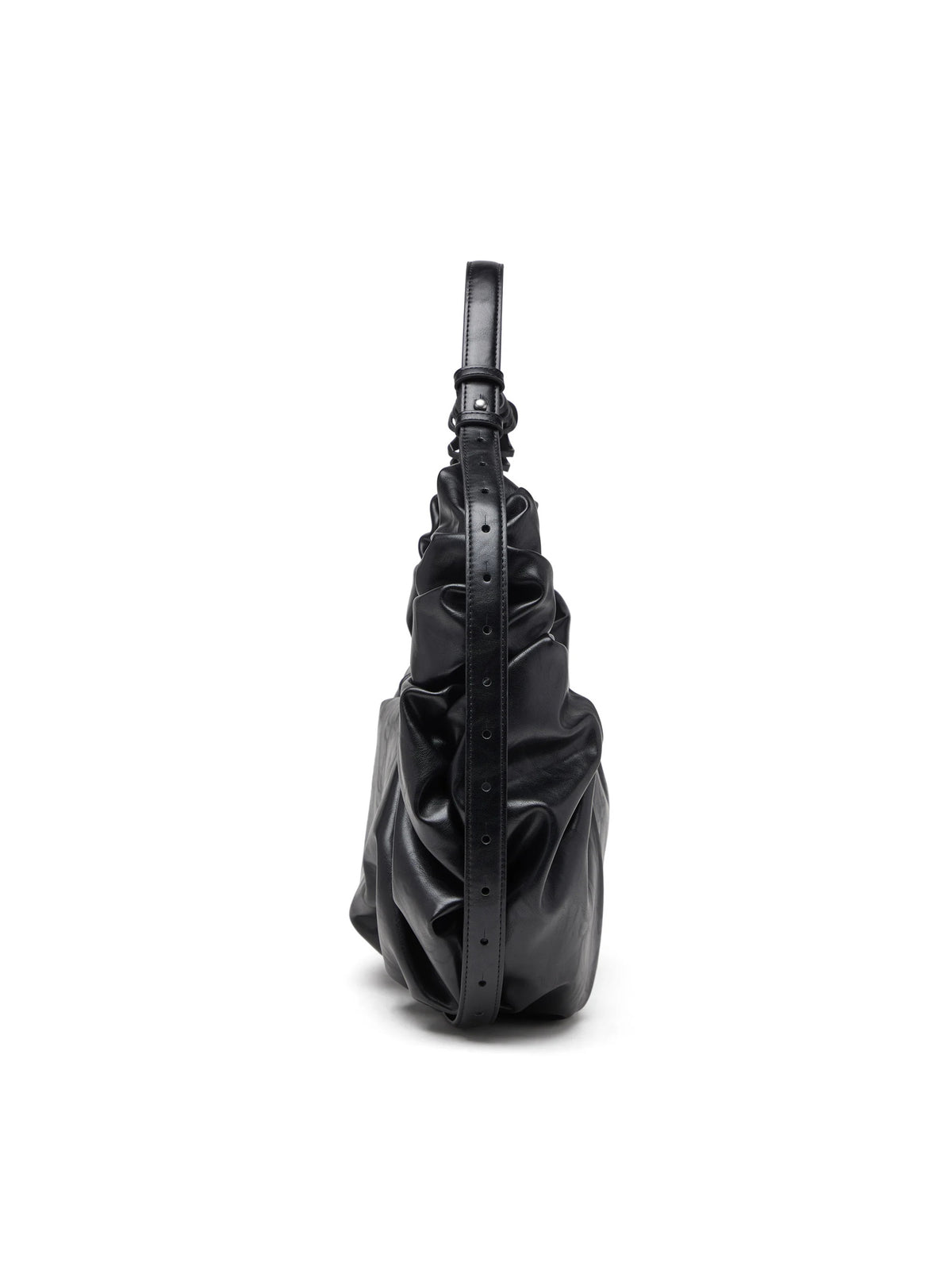 Grab-D-Borsa hobo grande arricciata