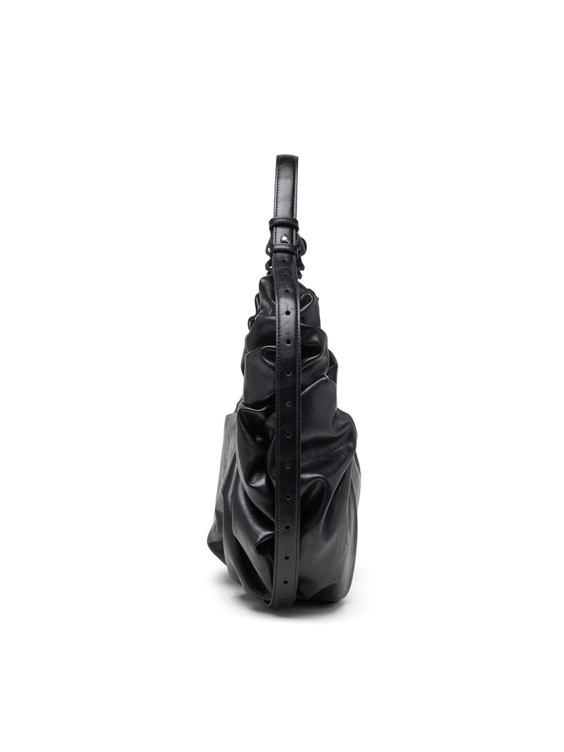 Grab-D-Borsa hobo grande arricciata