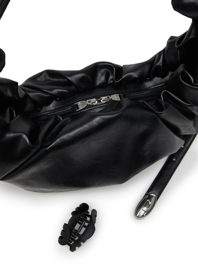 Grab-D-Borsa hobo grande arricciata