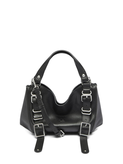 D-One-Borsa piccola a mano in pelle trattata