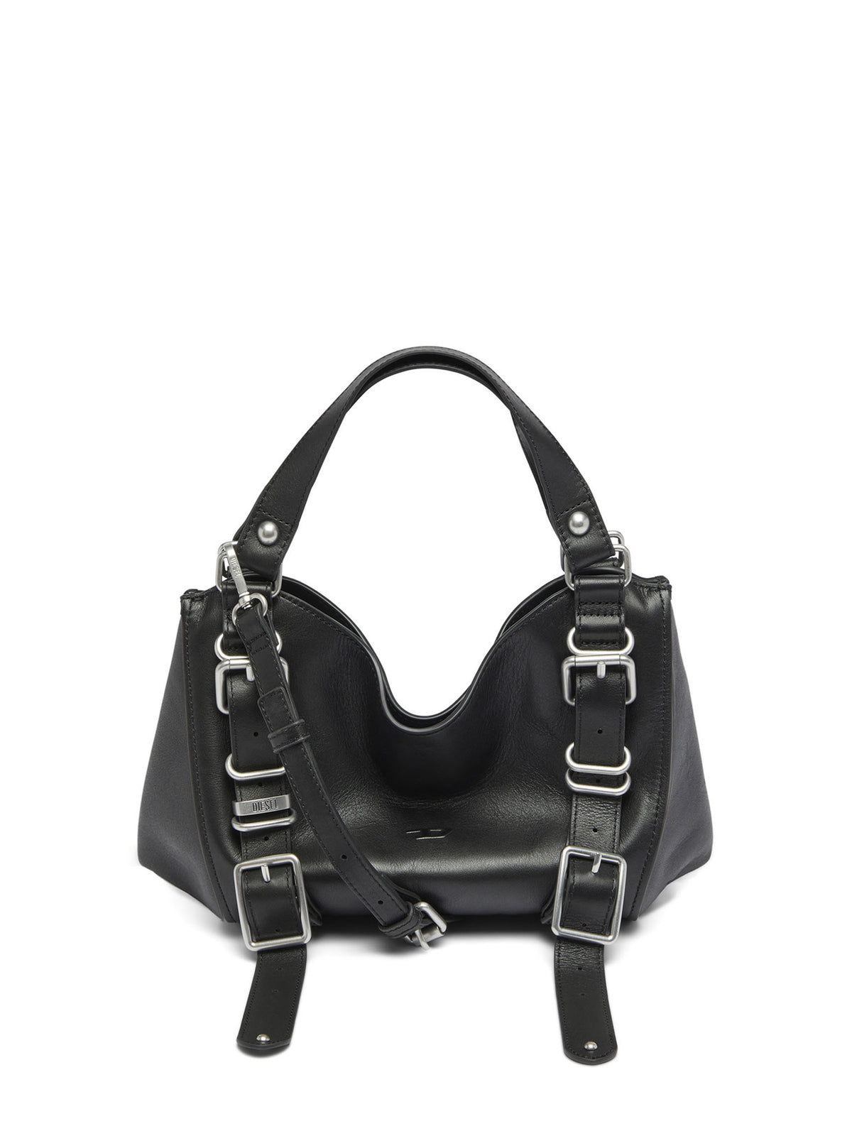 D-One-Borsa piccola a mano in pelle trattata