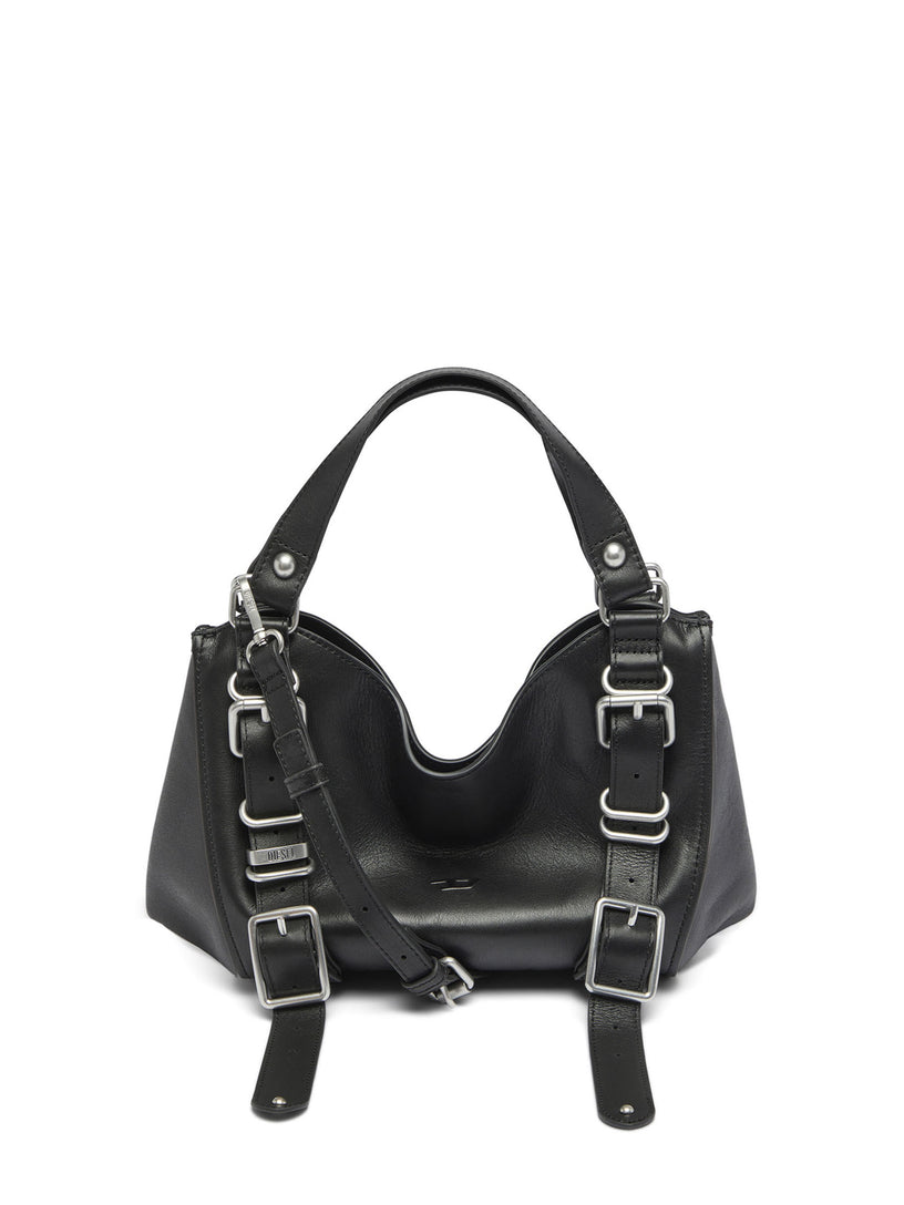 D-One-Borsa piccola a mano in pelle trattata