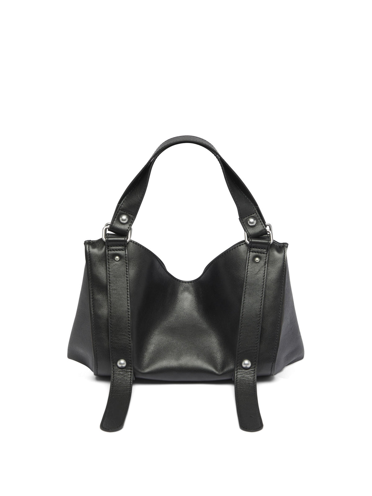 D-One-Borsa piccola a mano in pelle trattata