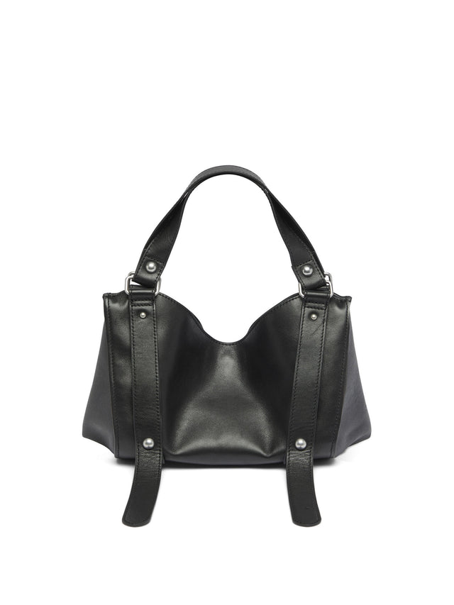 D-One-Borsa piccola a mano in pelle trattata