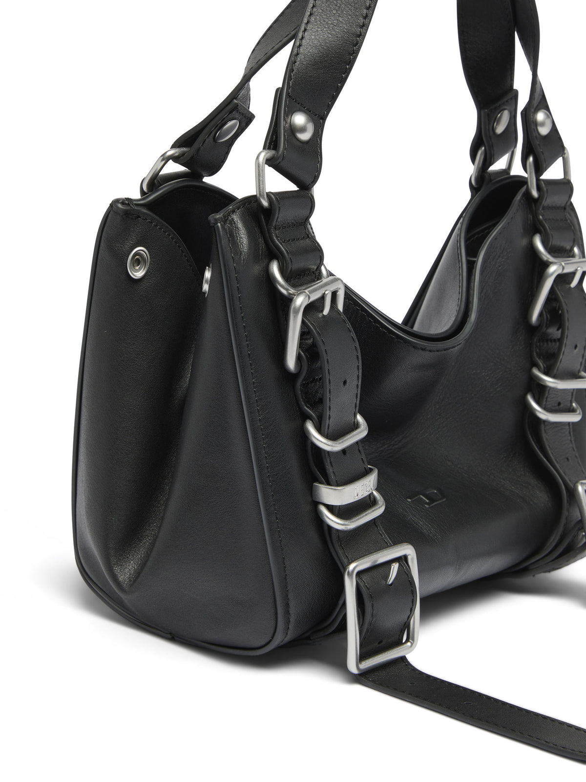 D-One-Borsa piccola a mano in pelle trattata