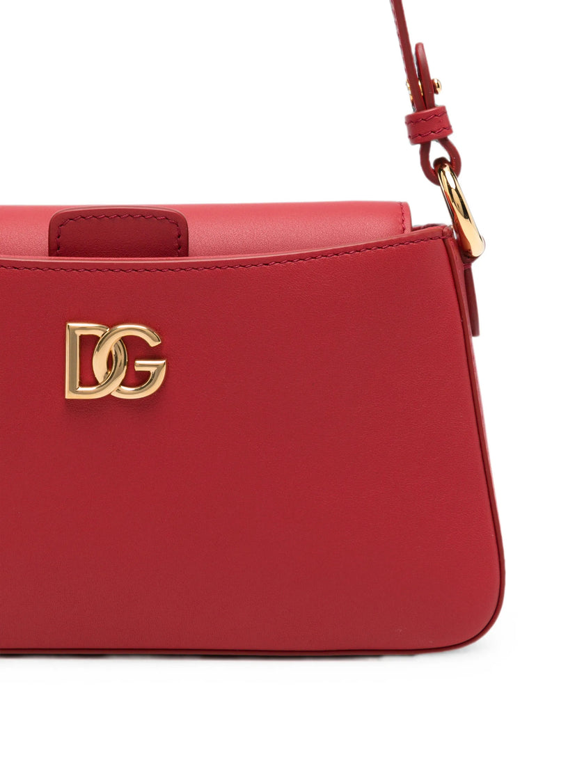 Phone bag in pelle di vitello
