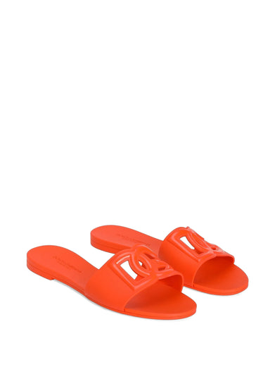 Slide beachwear in gomma