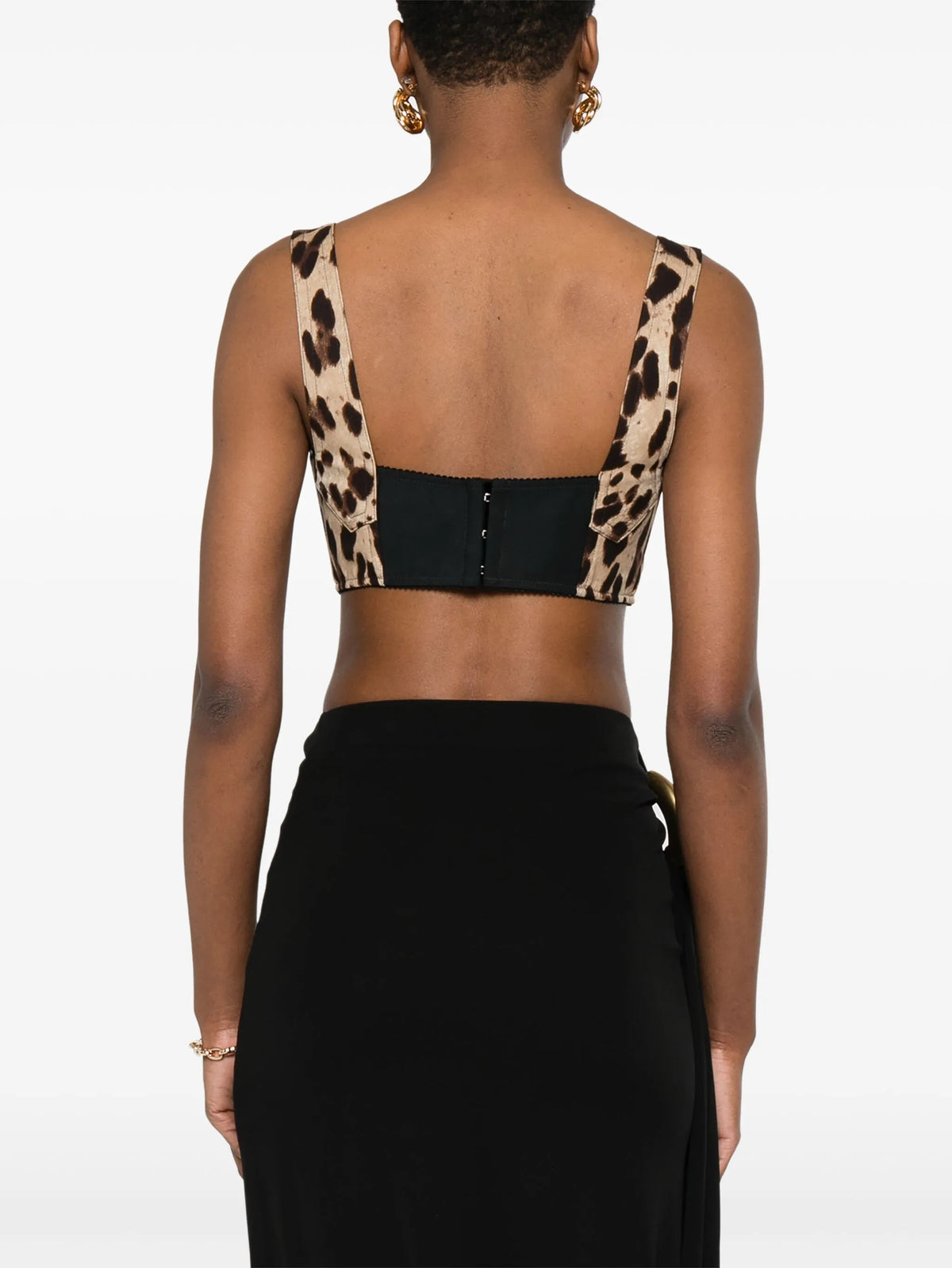 Bustier stampa leopardo