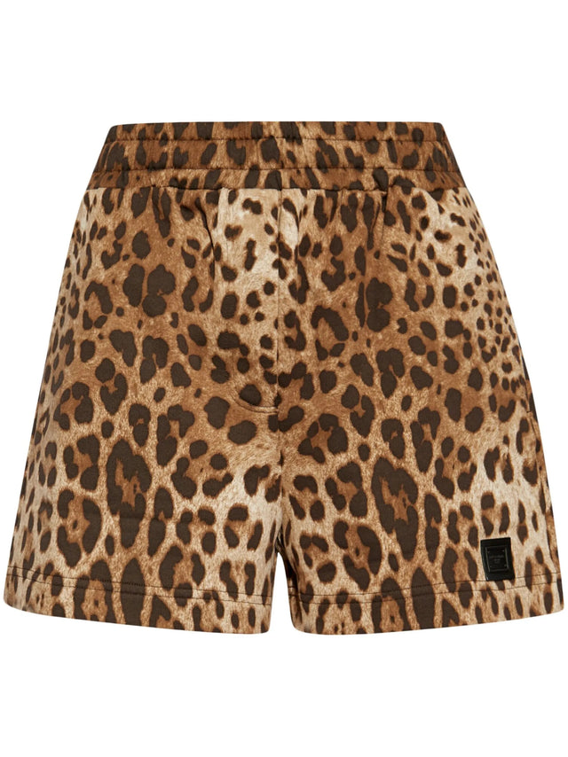 Shorts con applicazione logo