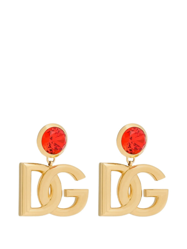 Orecchini a clip con logo