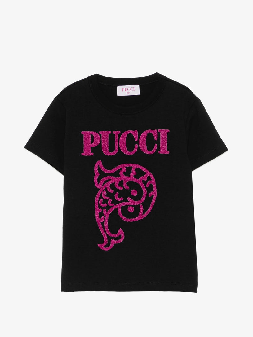 T-shirt con ricamo