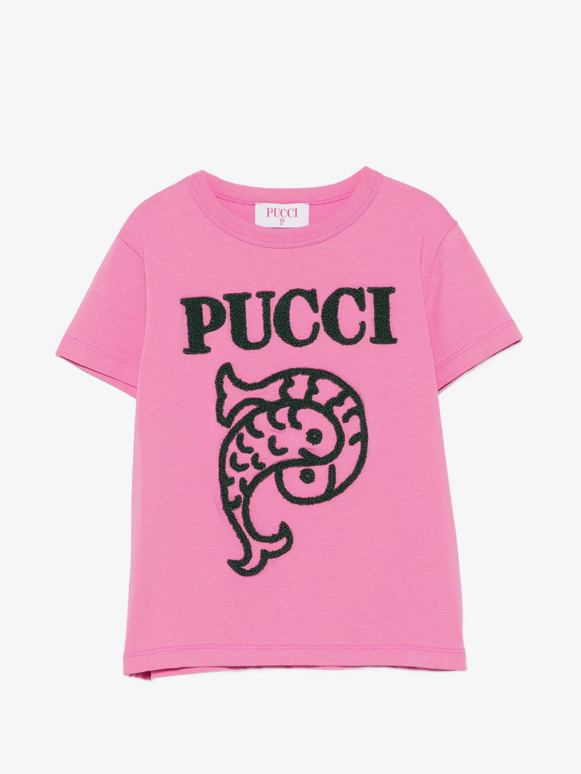 T-shirt con ricamo