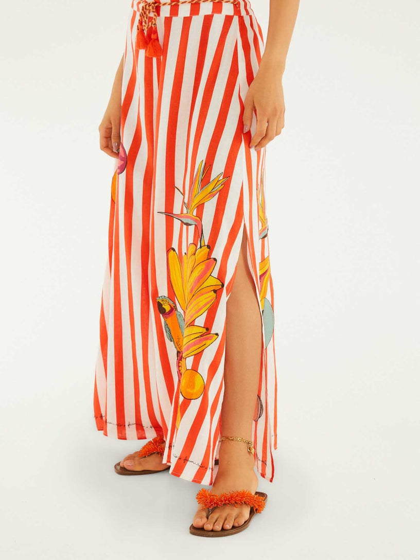Pantaloni con dettaglio corda