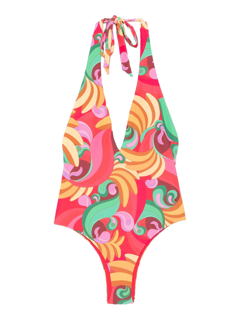 Costume intero con stampa
