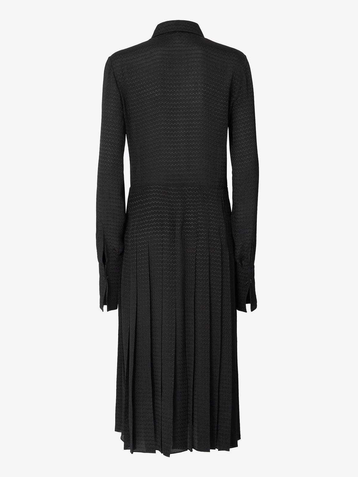 Abito in seta jacquard