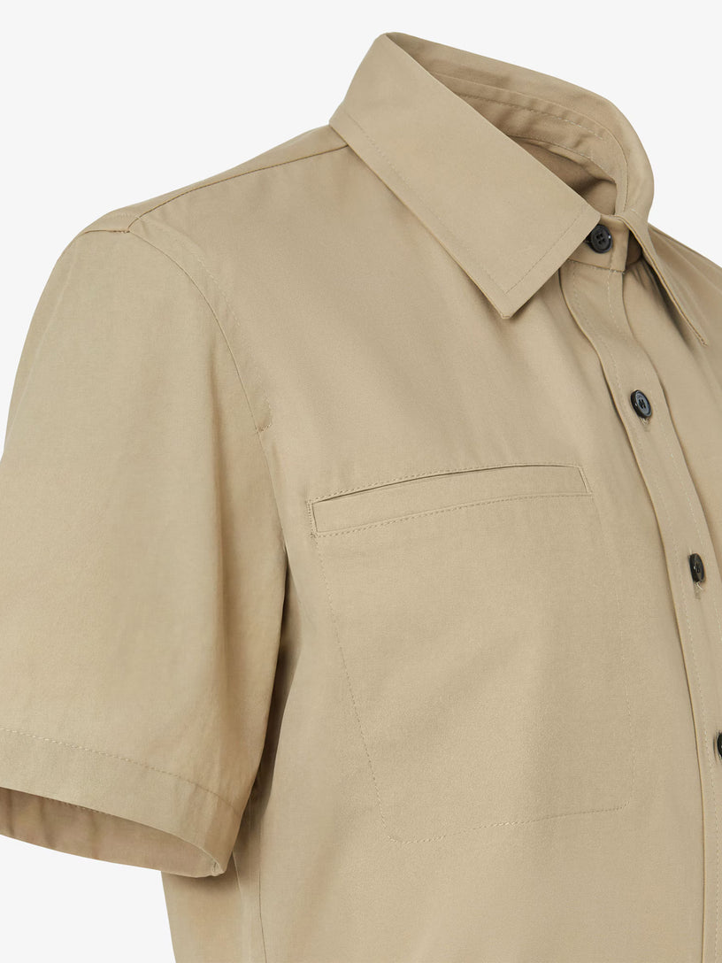 Abito trench in cotone