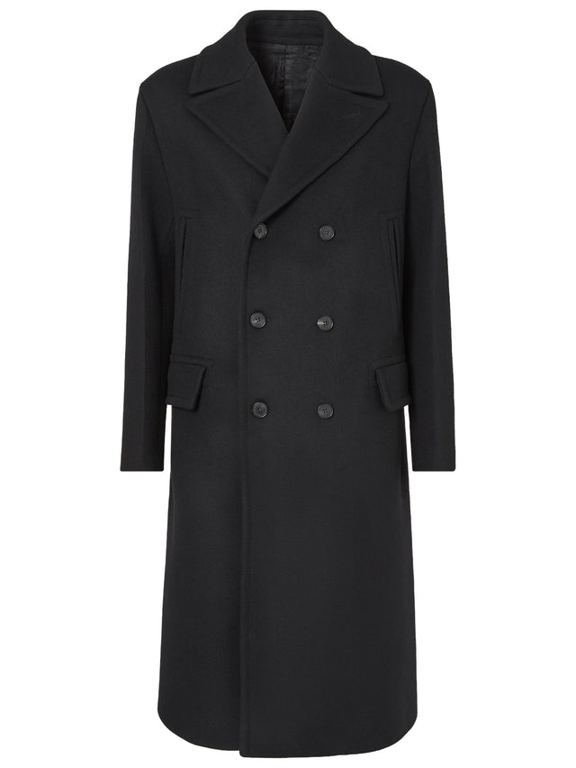 Cappotto in lana e angora