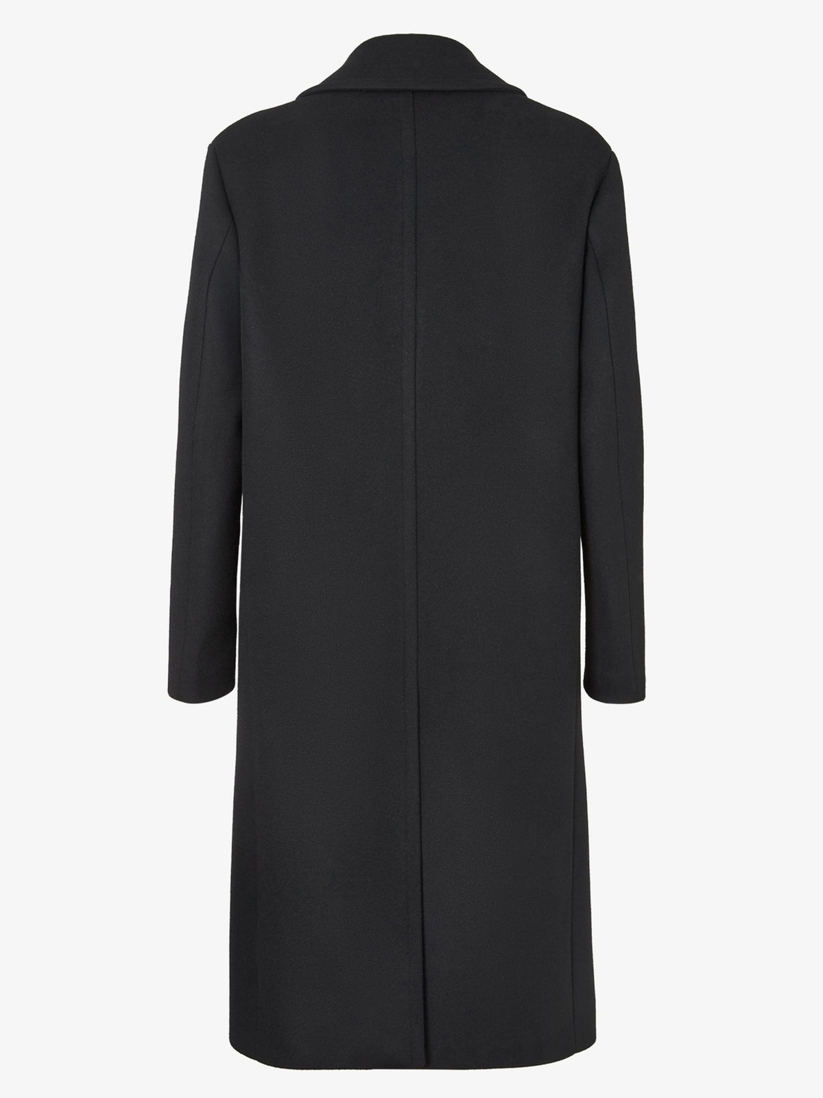 Cappotto in lana e angora