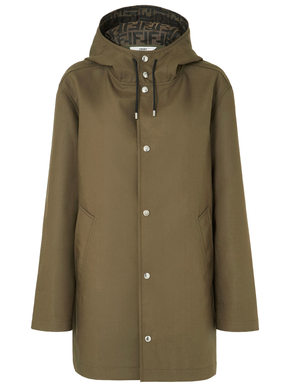 Mackintosh fabric parka