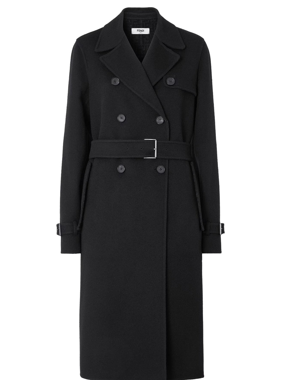 Midi trench coat