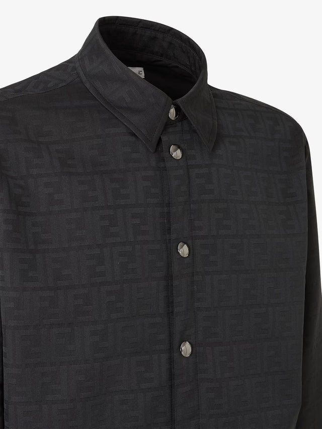 FF Zucca jacquard nylon blouson