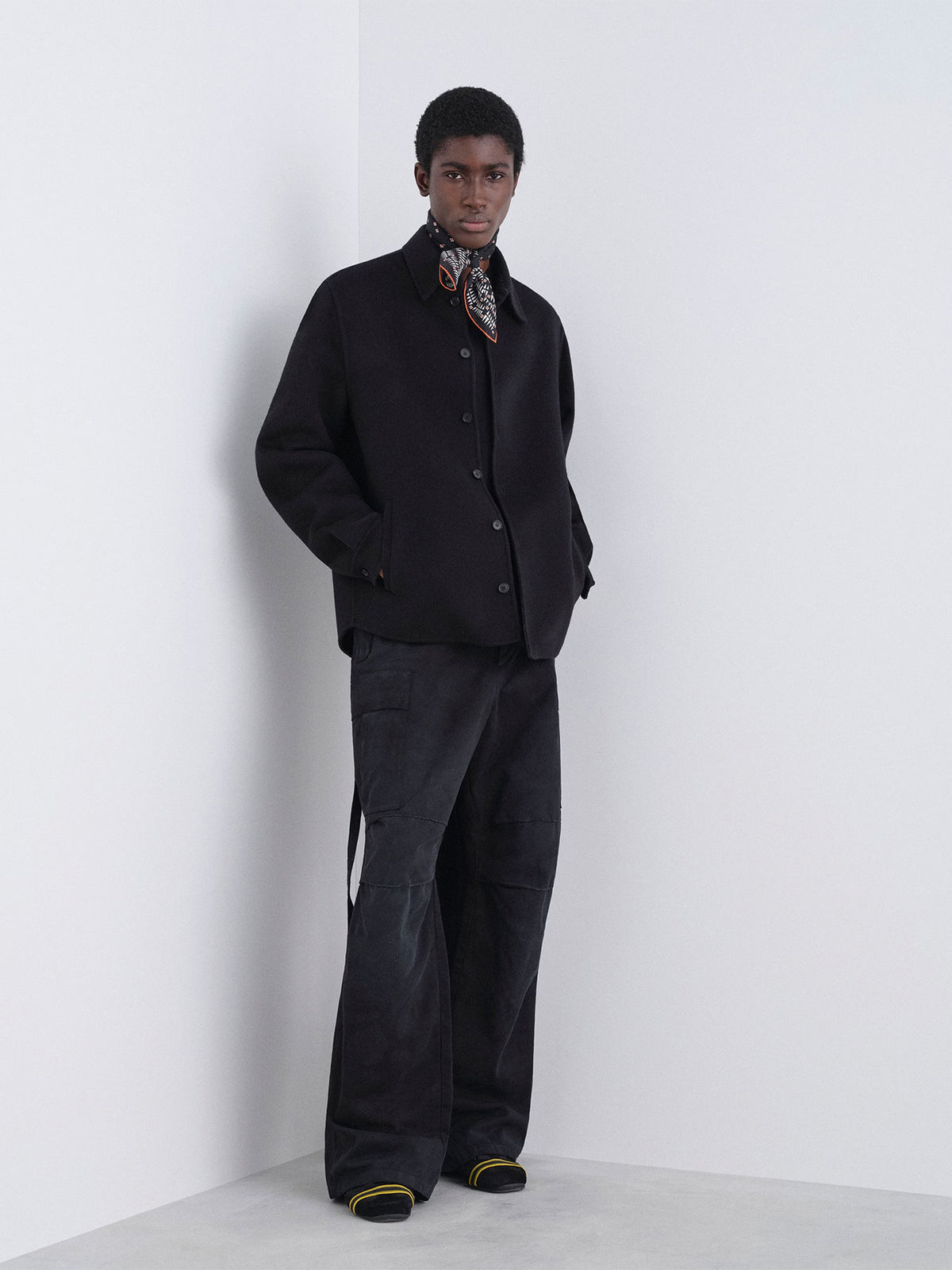 Blouson in lana FF Zucca