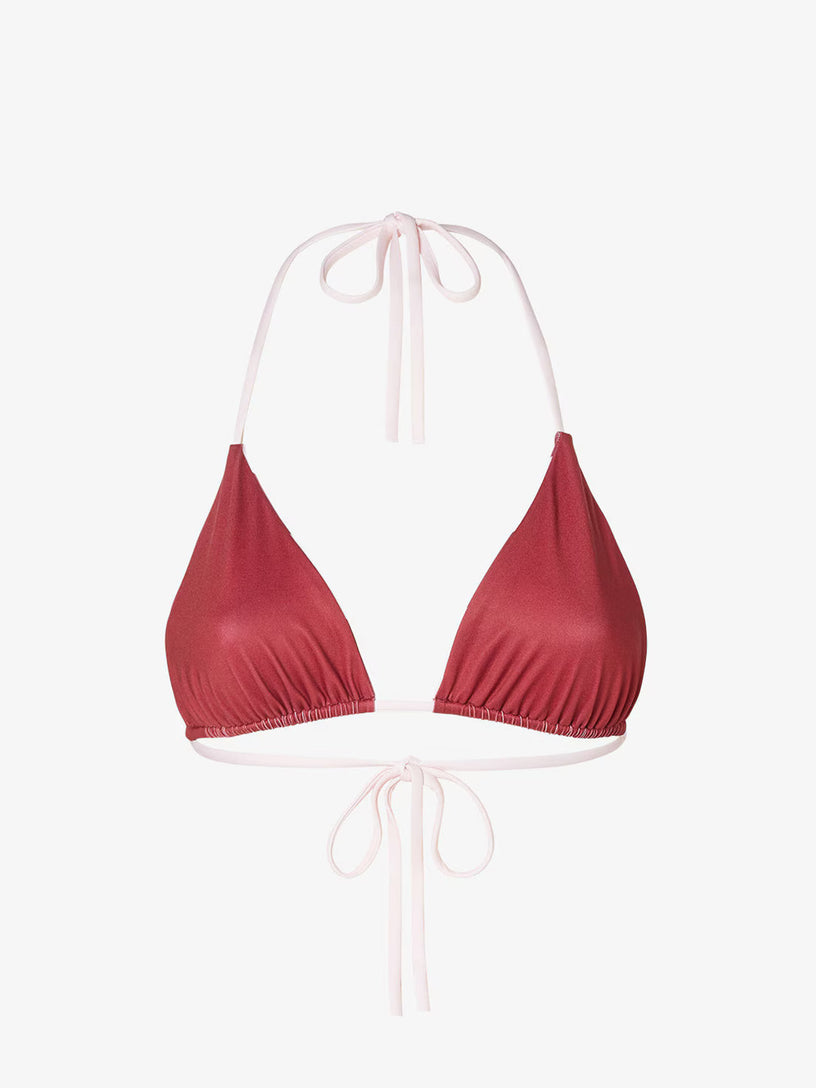 Reggiseno mare reversibile a triangolo