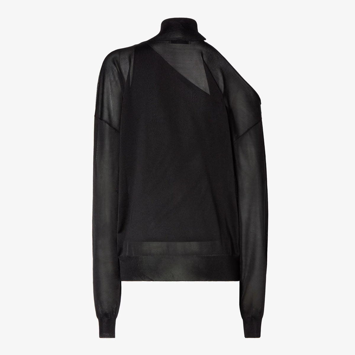 Maglia in organza di seta