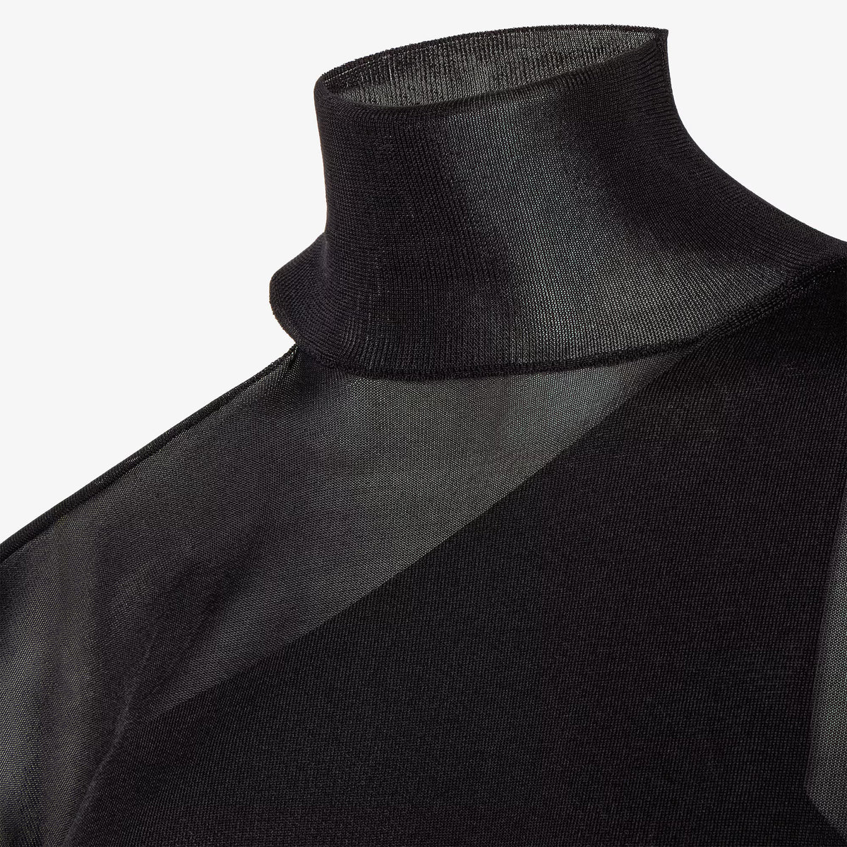 Maglia in organza di seta