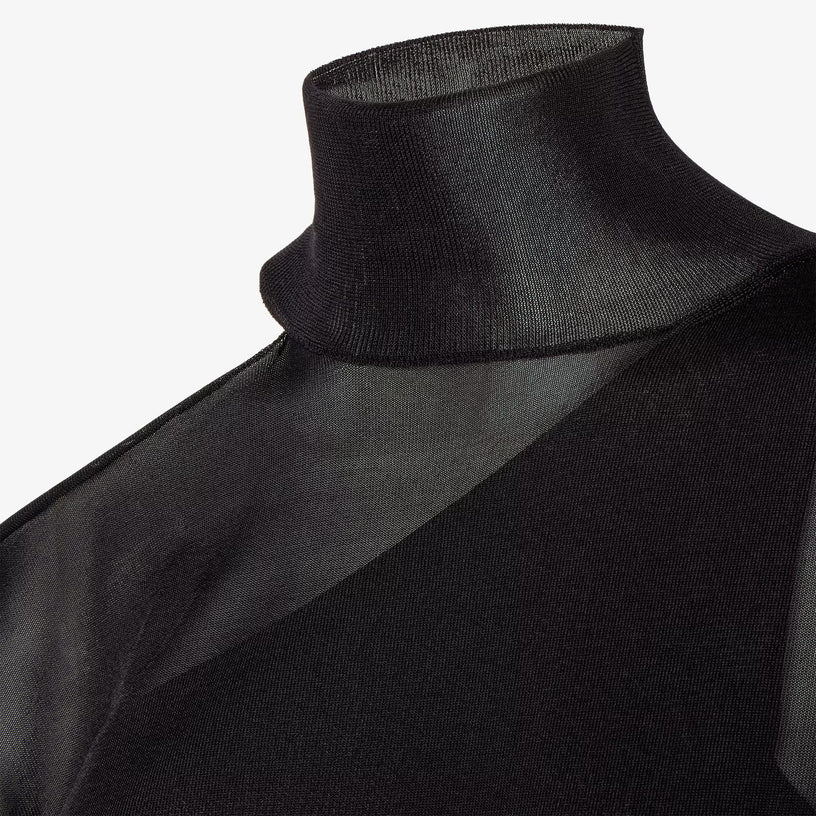 Maglia in organza di seta