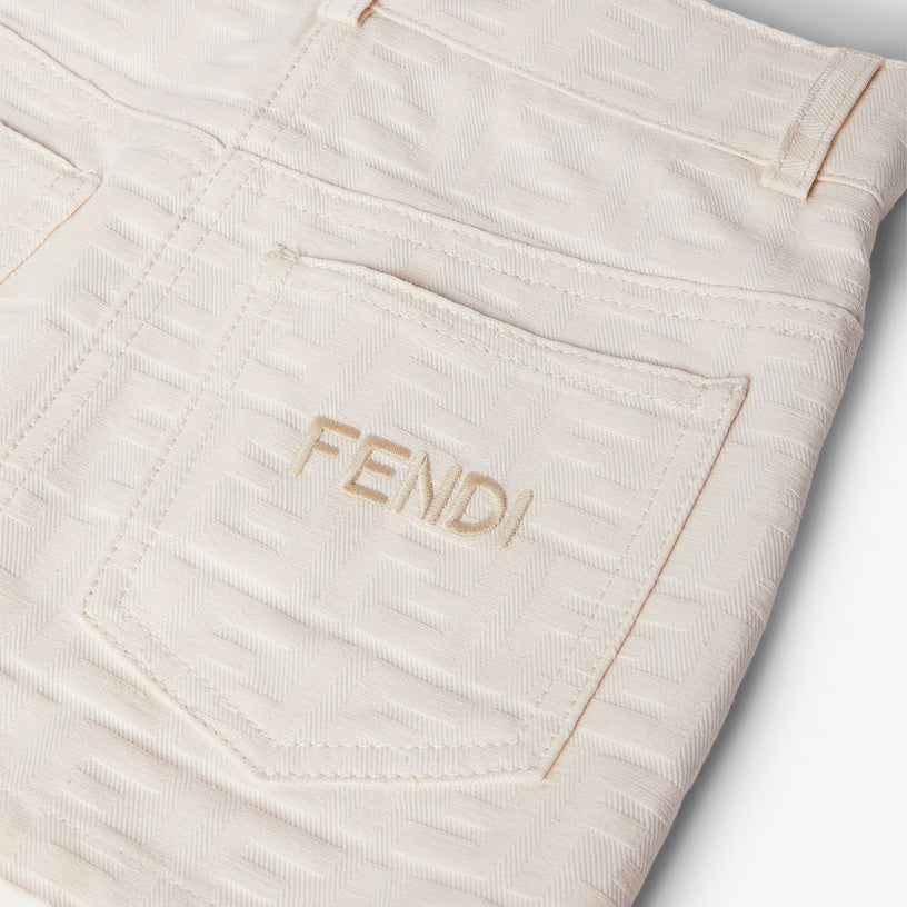 Mini gonna effetto denim