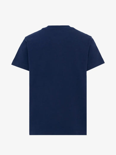 T-shirt con ricamo multicolore