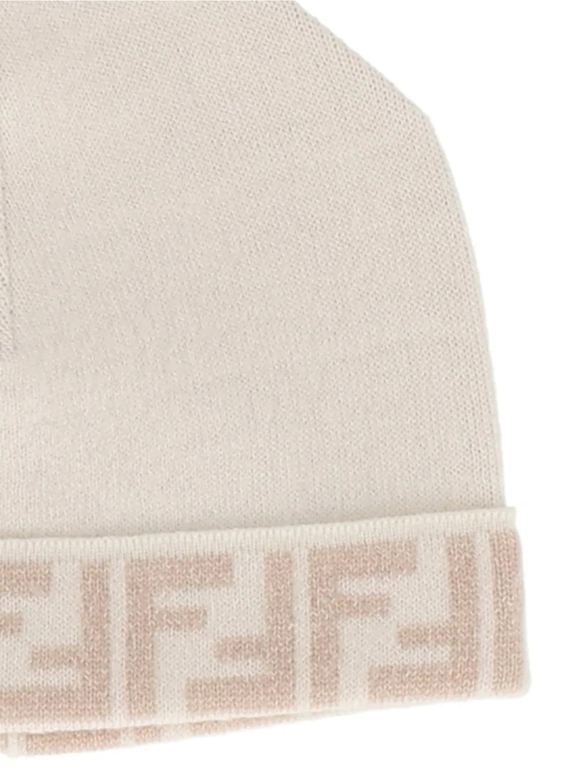 Cappello in maglia reversibile