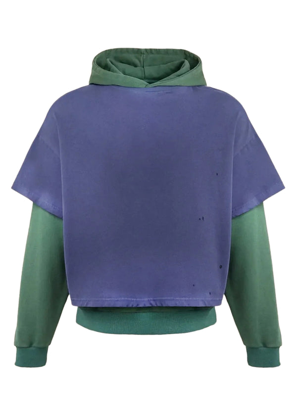Double layer hoodie