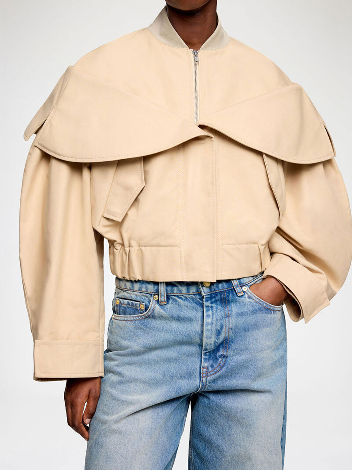 Bomber in cotone