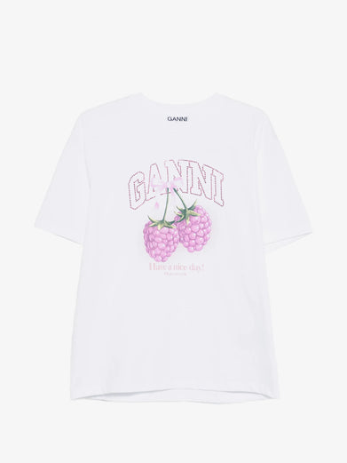 T-shirt con lamponi