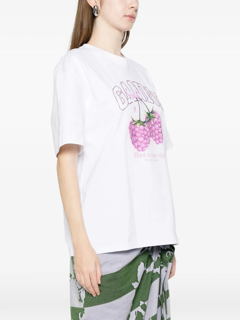 T-shirt con lamponi