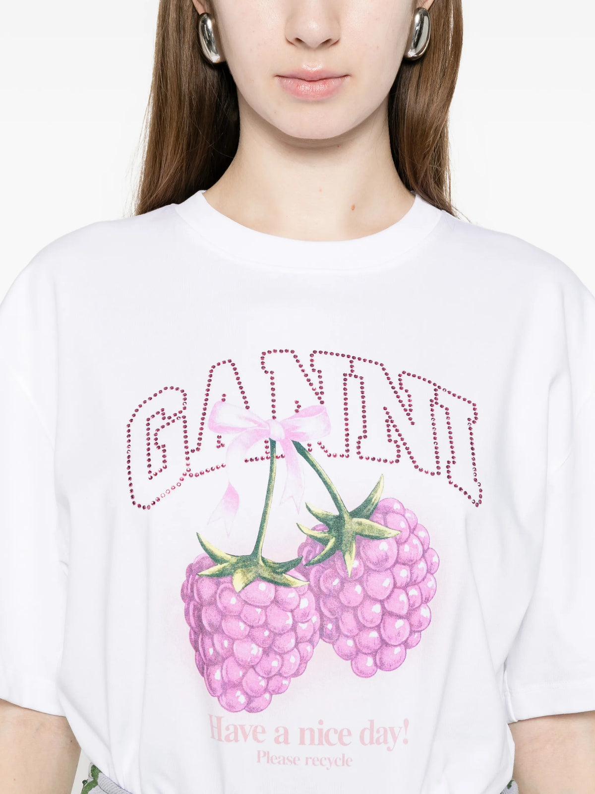 T-shirt con lamponi