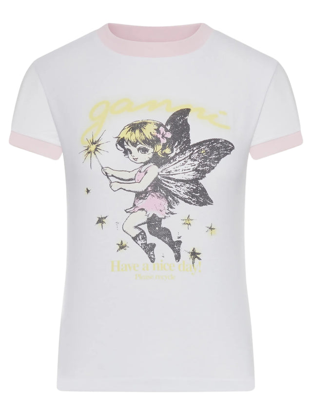 T-shirt con lamponi