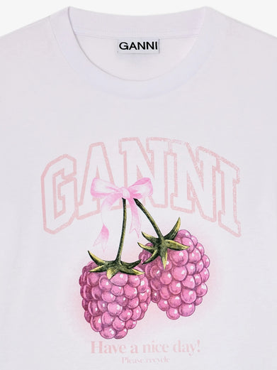 T-shirt Baby Fit con motivo lampone