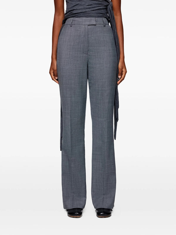 Pantaloni in misto lana