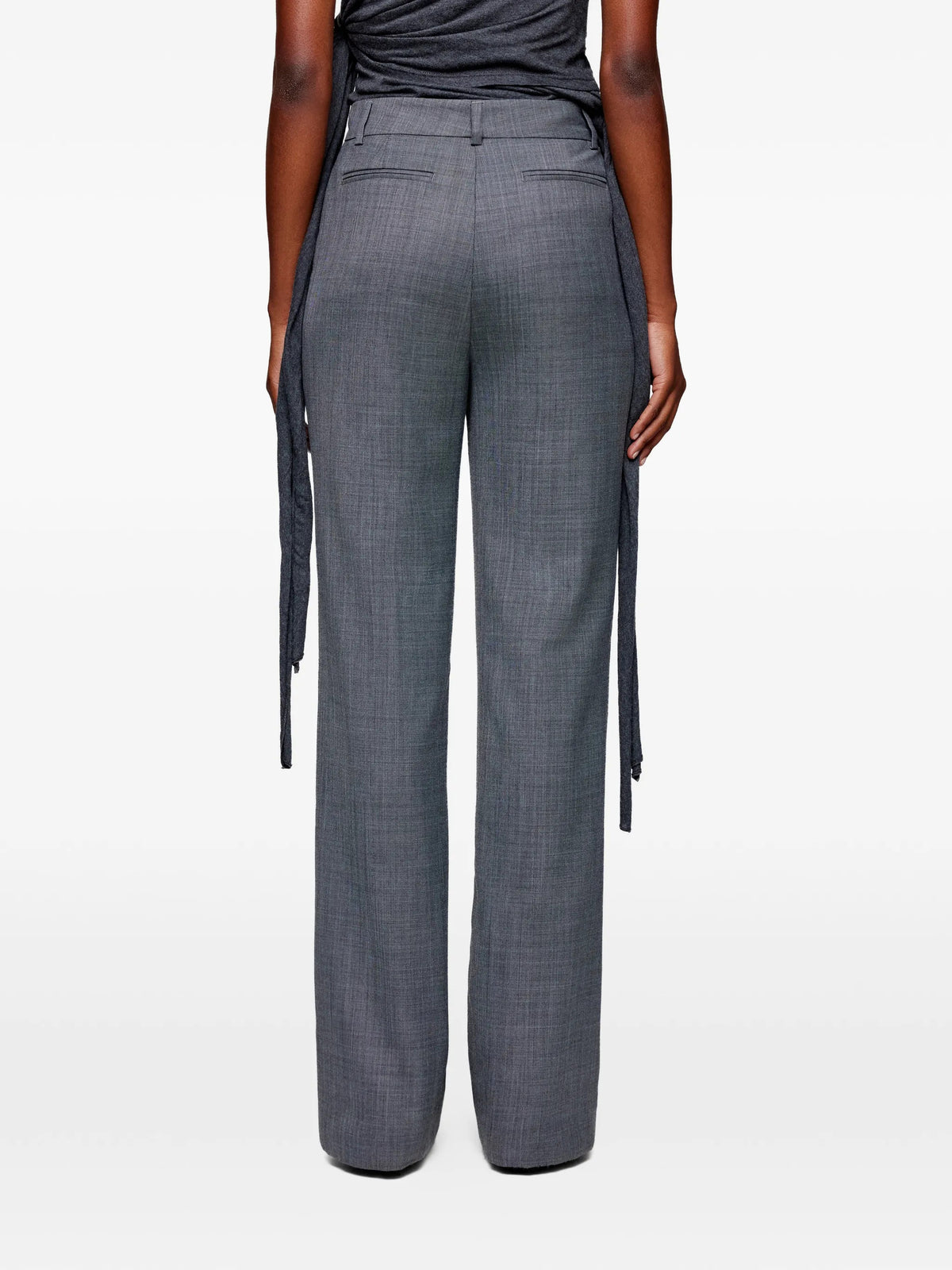 Pantaloni in misto lana