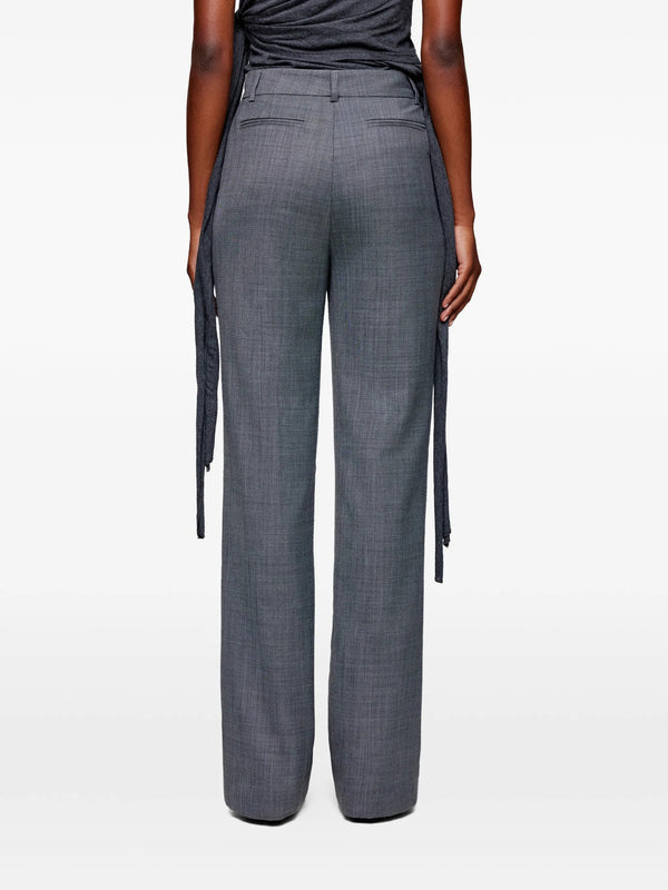 Pantaloni in misto lana