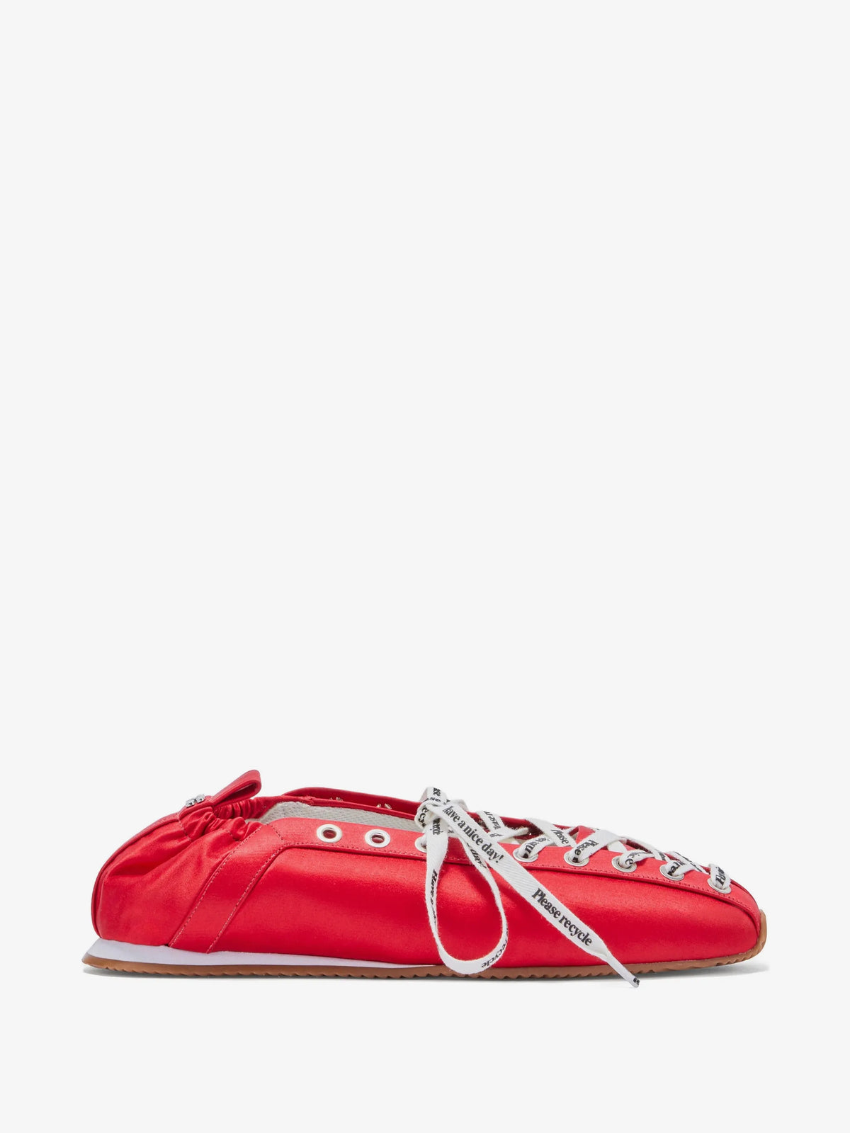 Ballerina sportiva in raso